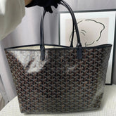 Goyard monogram shopping bag