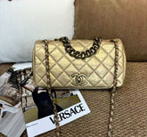 Chanel light gold lava chain Mumbai shoulder bag