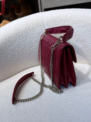 Miu Miu Matelasse Tote Bag(red)