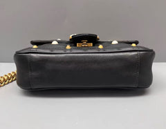 GUCCI Black Gold Pearl Studded Limited Edition